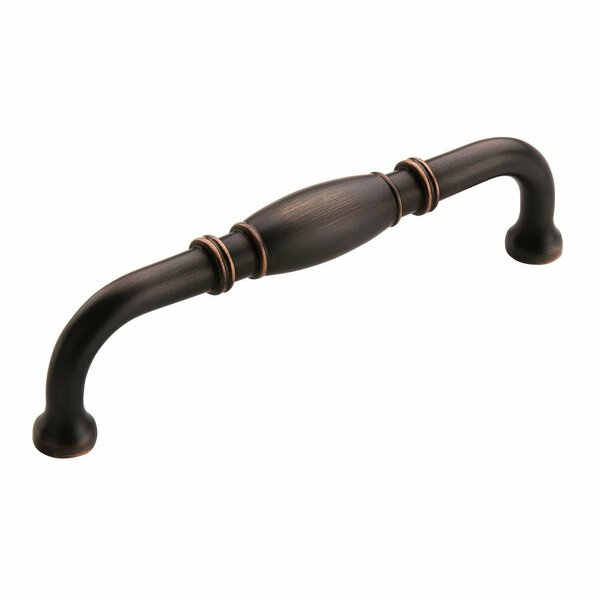Amerock Granby 5-1/16 in 128 mm Center-to-Center Oil-Rubbed Bronze Cabinet Pull BP55244ORB